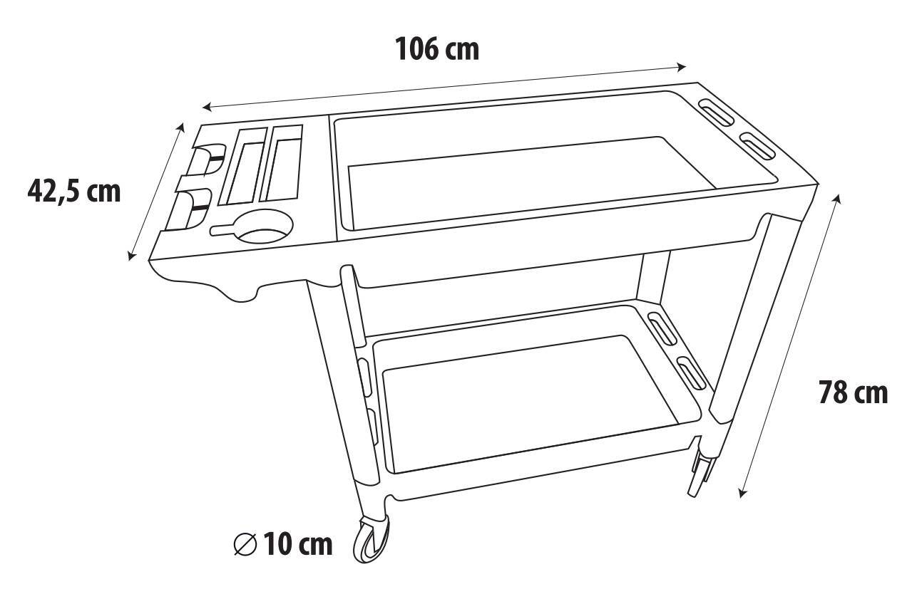 Tools Trolley, carrello portautensili tipo officina 6 Tools Trolley, carrello portautensili tipo officina - immagine 6