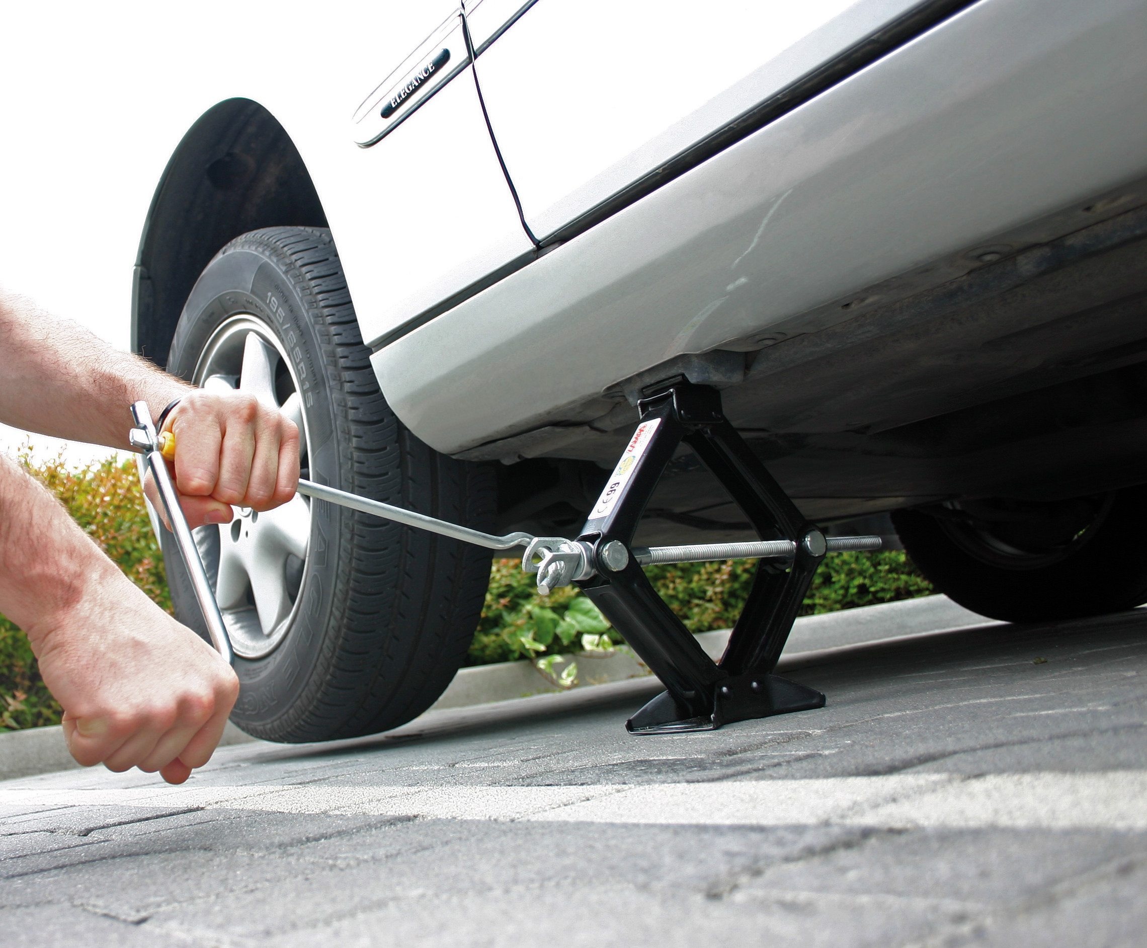 Cric a pantografo - 1.000 kg - immagine 3