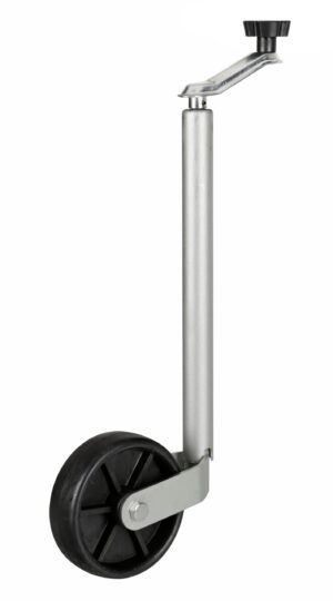 Servotimone per rimorchi e roulotte, ruota piena &Oslash; 160 mm