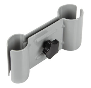 Staffa per fissaggio stendibiancheria o ricevitori satellitari a servotimoni