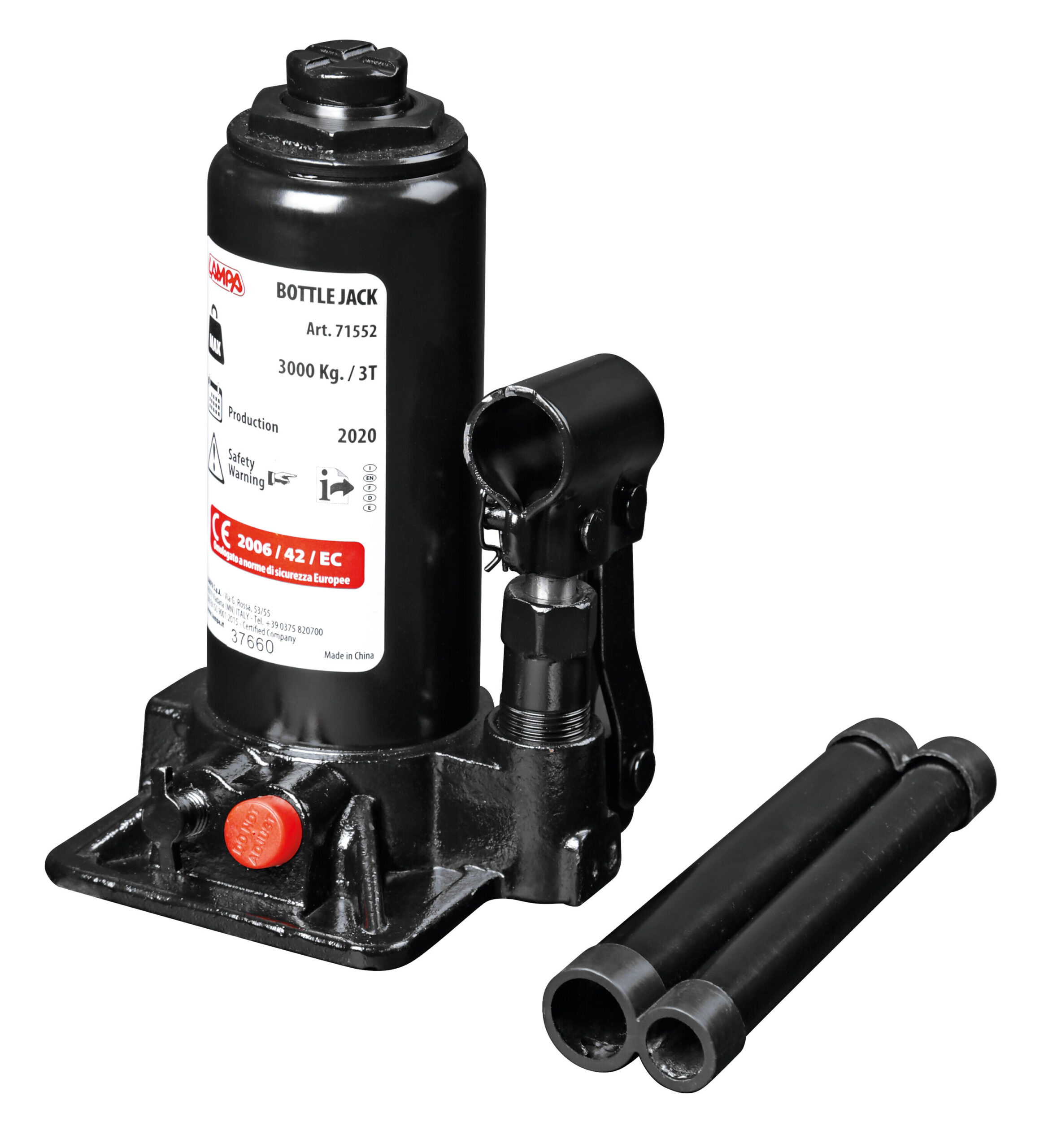 Cric idraulico - 3.000 kg