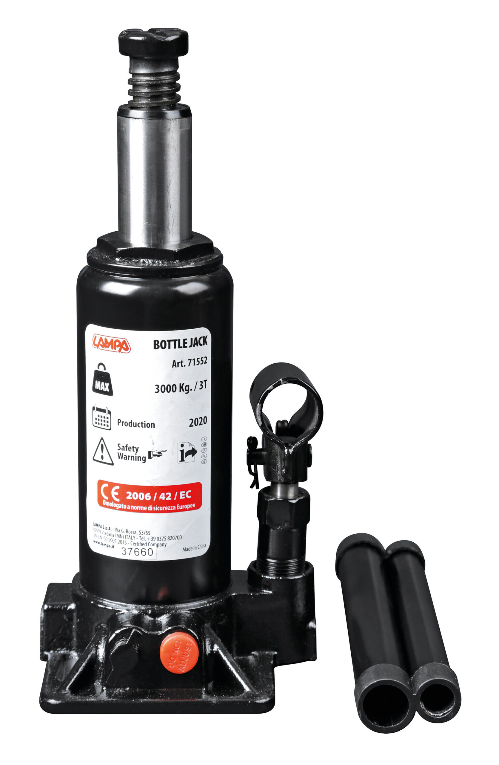 Cric idraulico - 3.000 kg - immagine 2