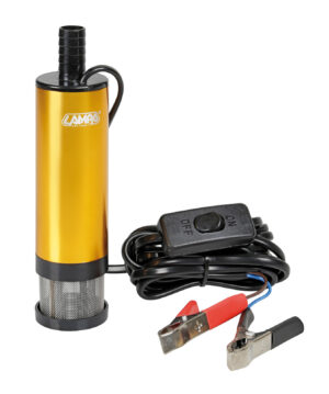 Pompa aspira liquidi elettrica ad immersione, 12V - 12 L/min