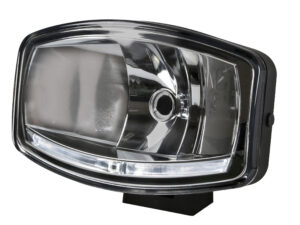 Pluton, faro alogeno di profondità con luce di posizione a led - 248x141 mm