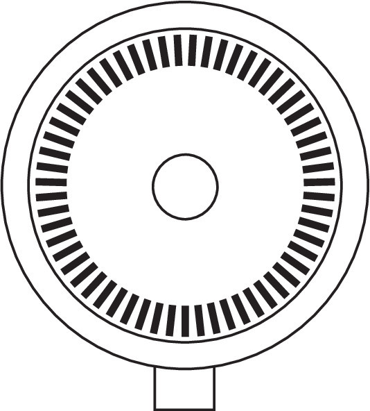 Saturn, faro alogeno di profondità con luce di posizione a led - Ø 220 mm - immagine 8