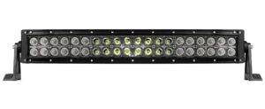 Barra a Led con struttura curva in alluminio, 12/24V - 55 cm