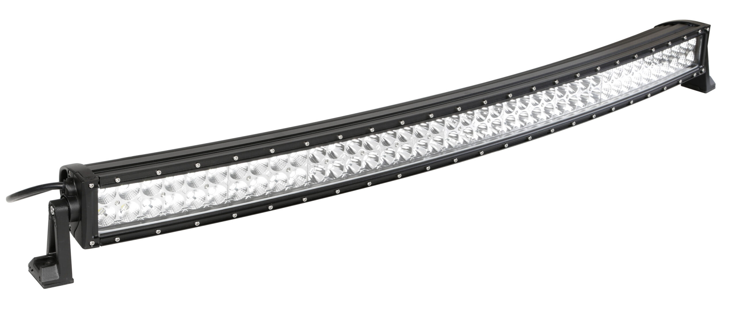 Barra a Led con struttura curva in alluminio, 12/24V - 110 cm