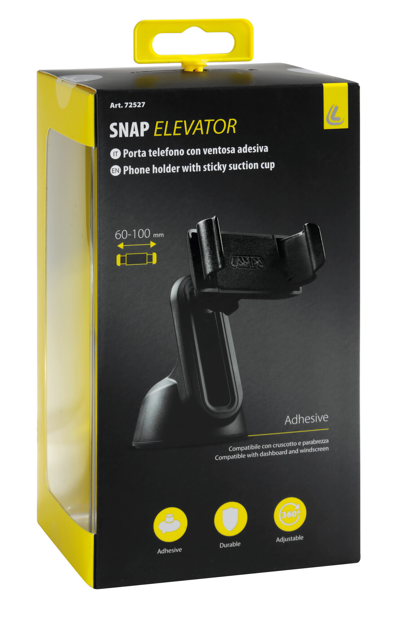 Snap Elevator, porta telefono con ventosa adesiva - immagine 7