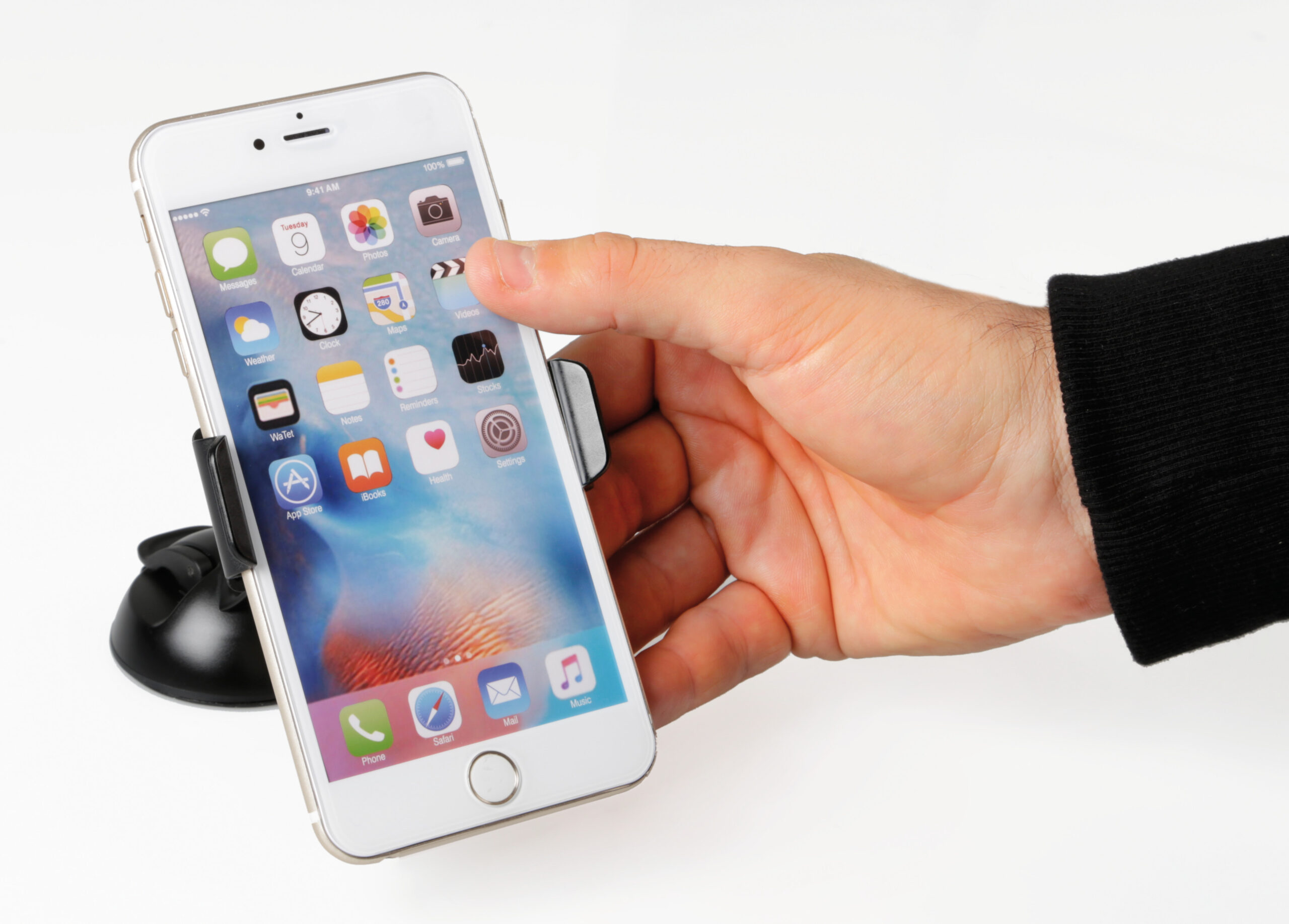 Snap Fin, porta telefono con ventosa adesiva - immagine 13