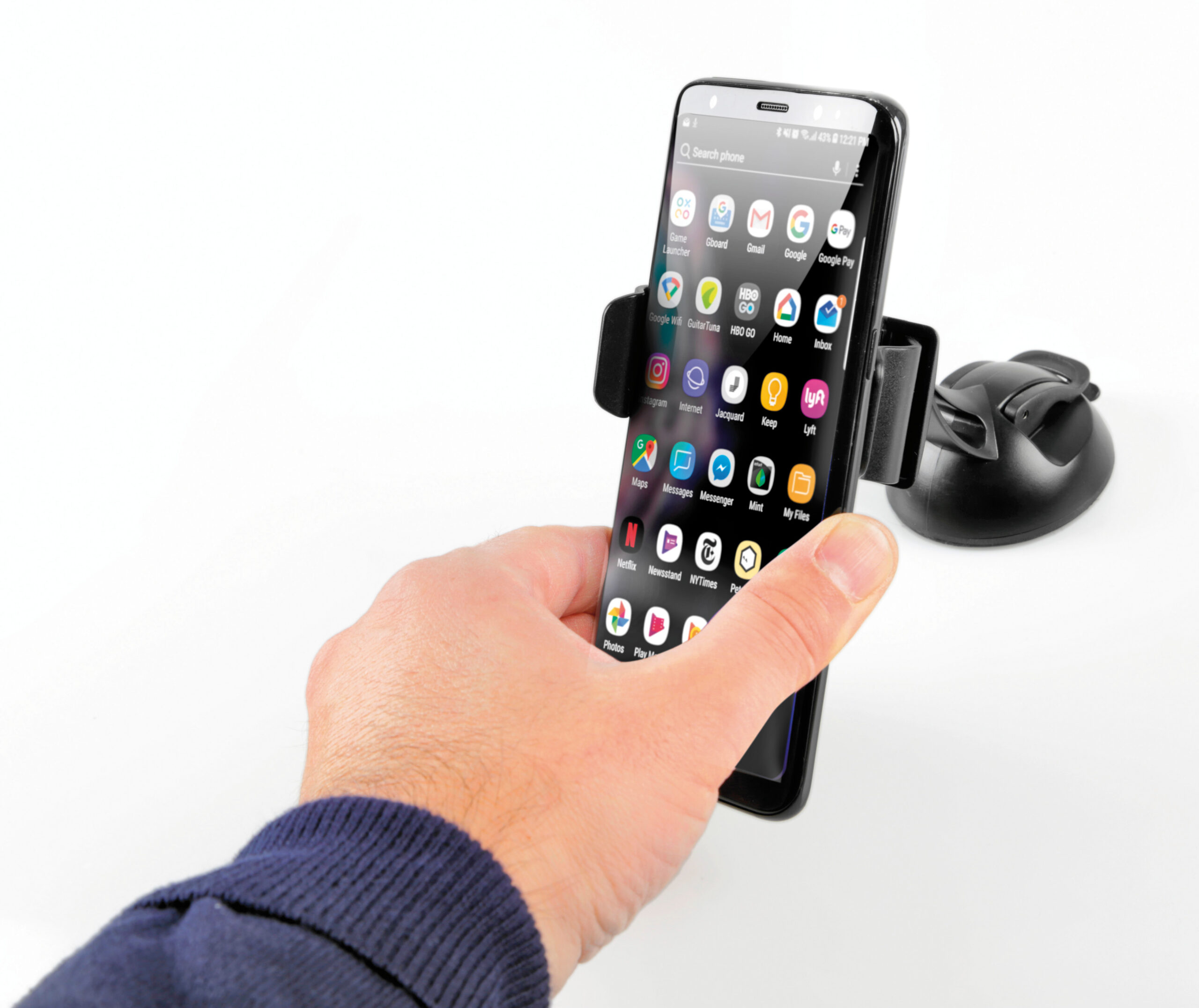 Snap Fin, porta telefono con ventosa adesiva - immagine 14