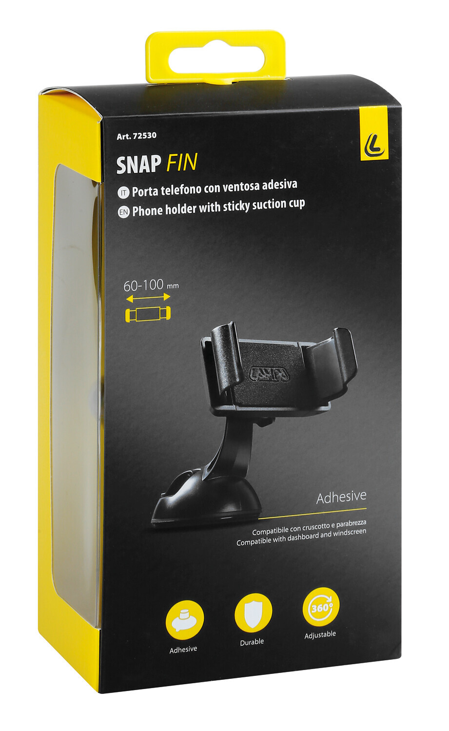 Snap Fin, porta telefono con ventosa adesiva - immagine 6