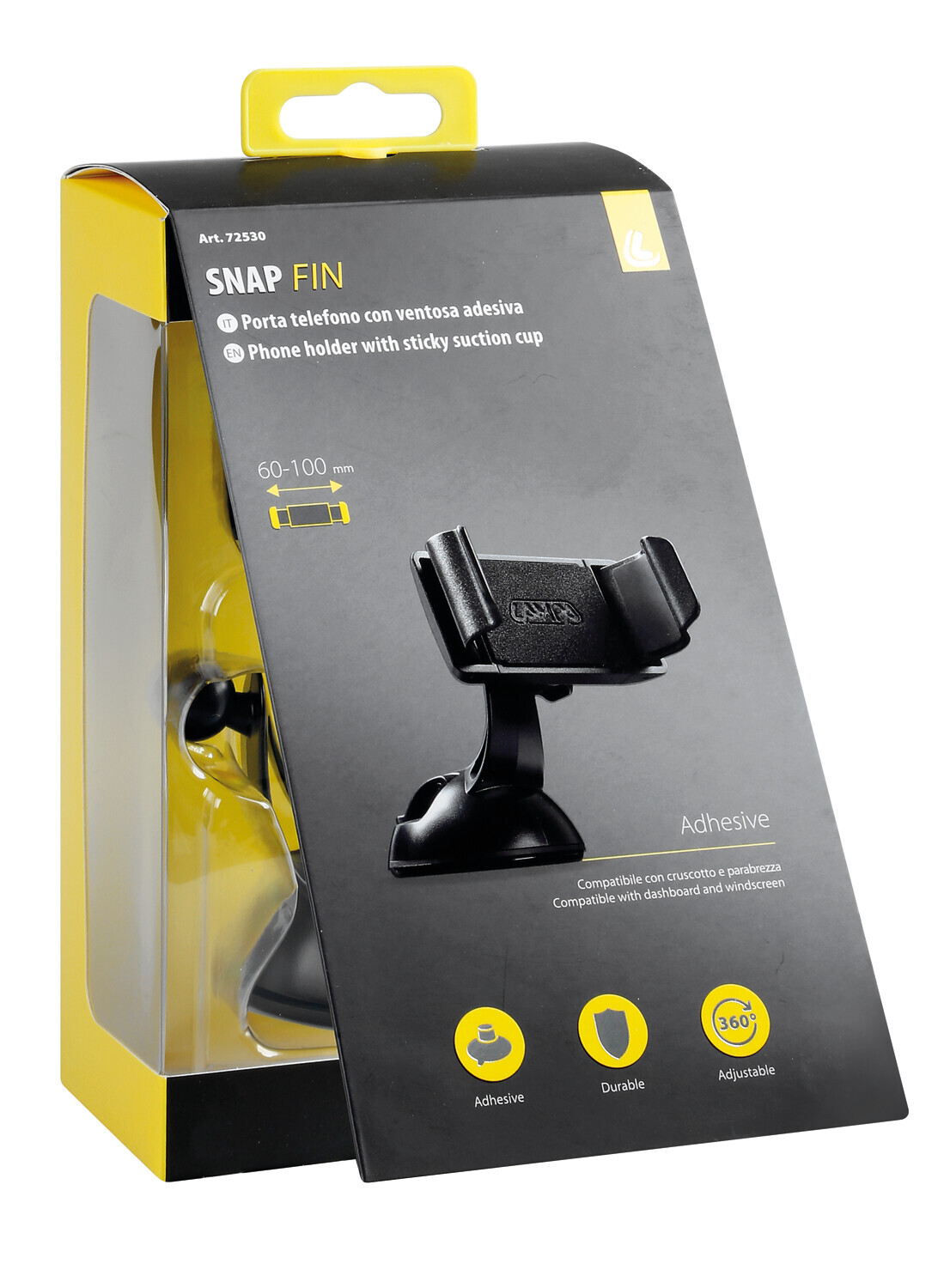 Snap Fin, porta telefono con ventosa adesiva - immagine 7