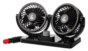 Twin-Air, doppio ventilatore a due velocit&agrave;, &Oslash; 4&rdquo; - 24V