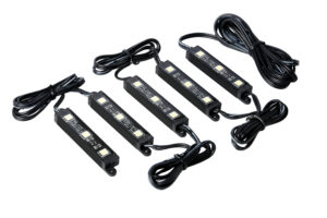 Hyper-Led Set 5x3, strisce decorative a led - 12V - Rosso