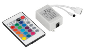 Centralina di controllo per striscia a Led RGB con telecomando - 12V