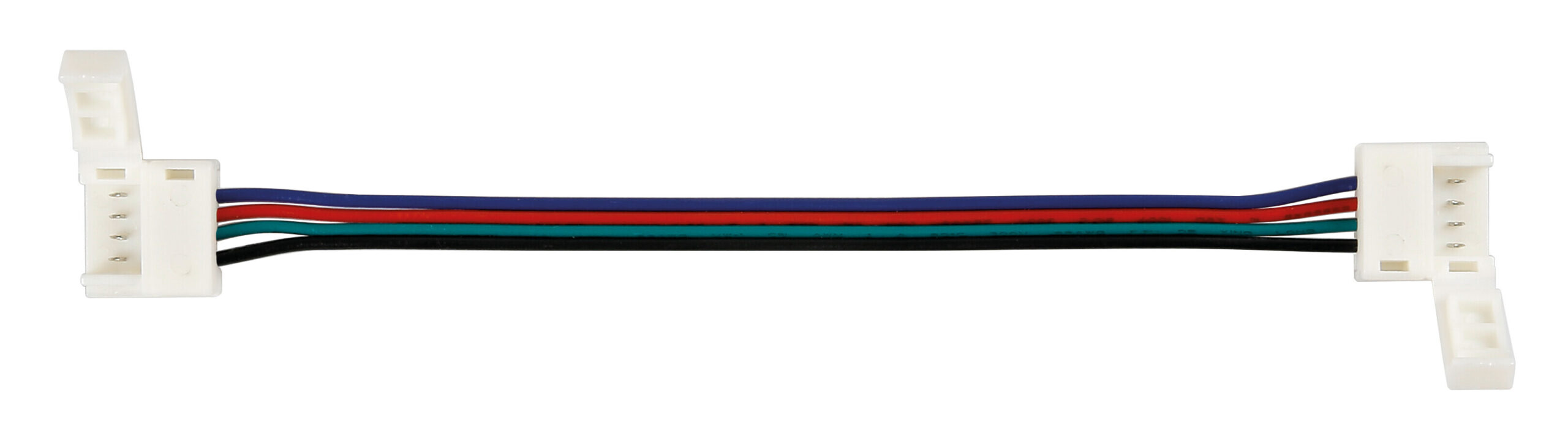 Connect-2, Connettori con prolunga per strisce a Led RGB, set 3 pz - immagine 2
