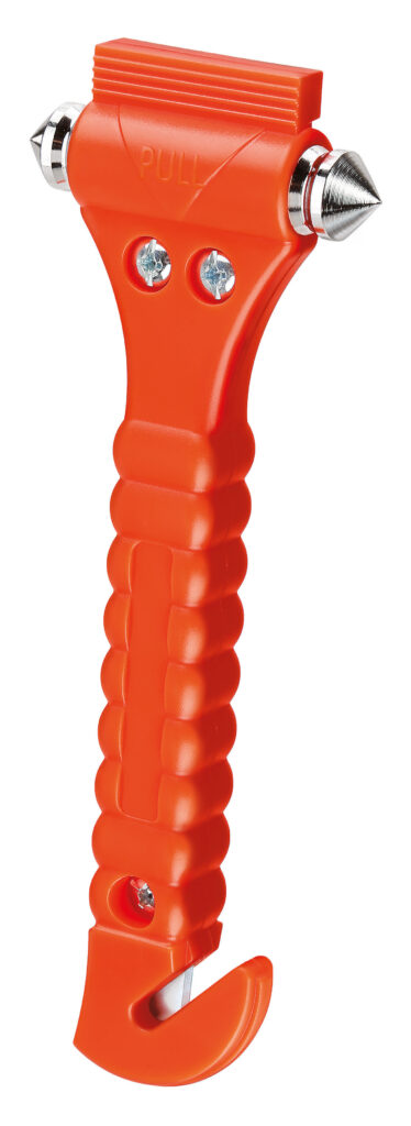 Martello frangi-cristalli con lama tagliacintura