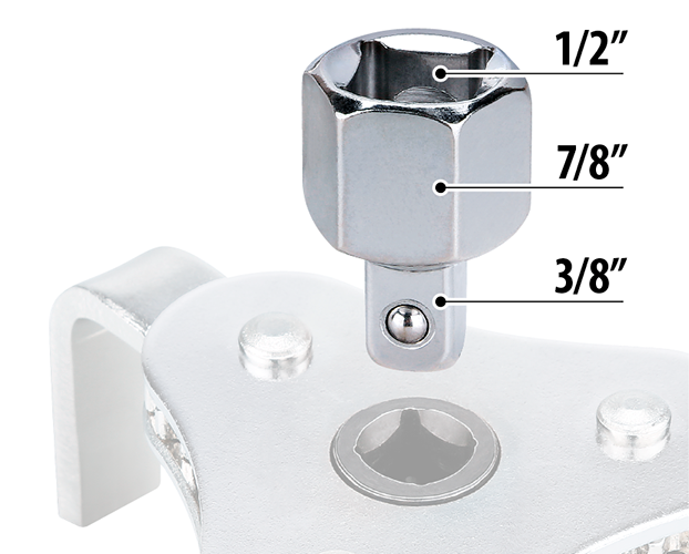 Chiave svita filtro a ragno, autoregolabile - Ø 63-110 mm - immagine 2
