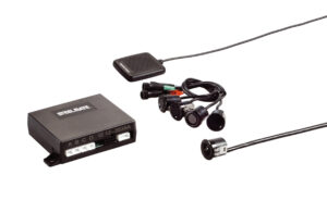 PTSV401, kit 4 sensori parcheggio con telecamera, 12V