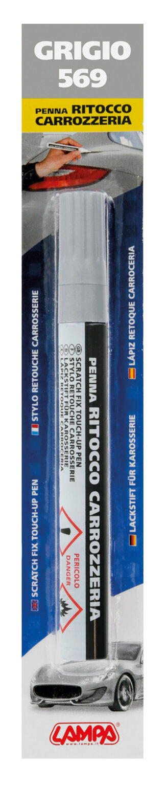 Penna ritocco carrozzeria - Grigio - 569