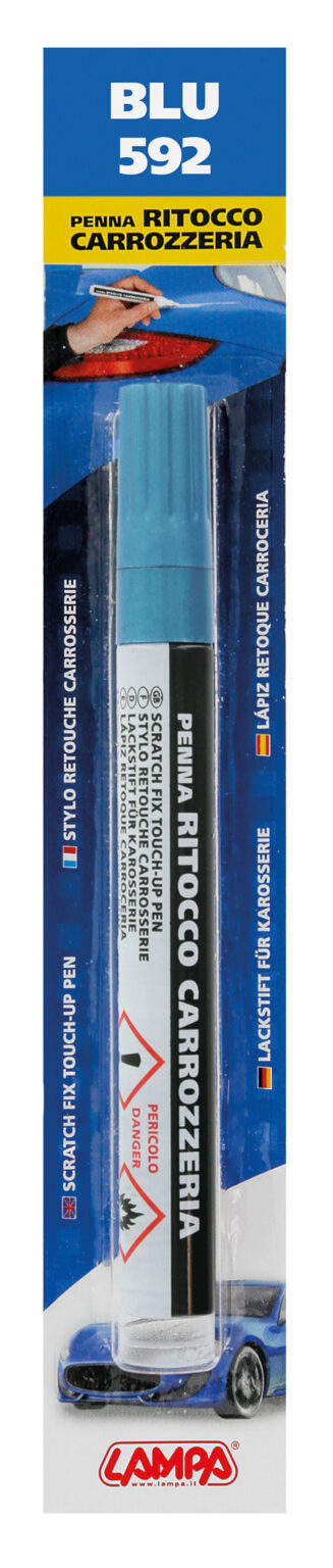 Penna ritocco carrozzeria - Blu - 592