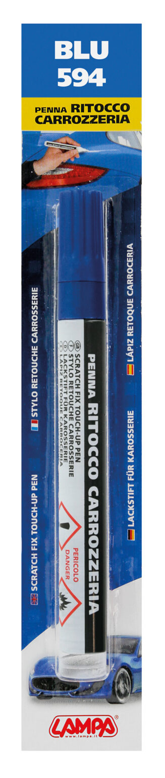 Penna ritocco carrozzeria - Blu - 594