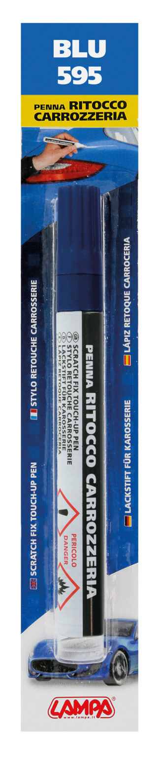 Penna ritocco carrozzeria - Blu - 595