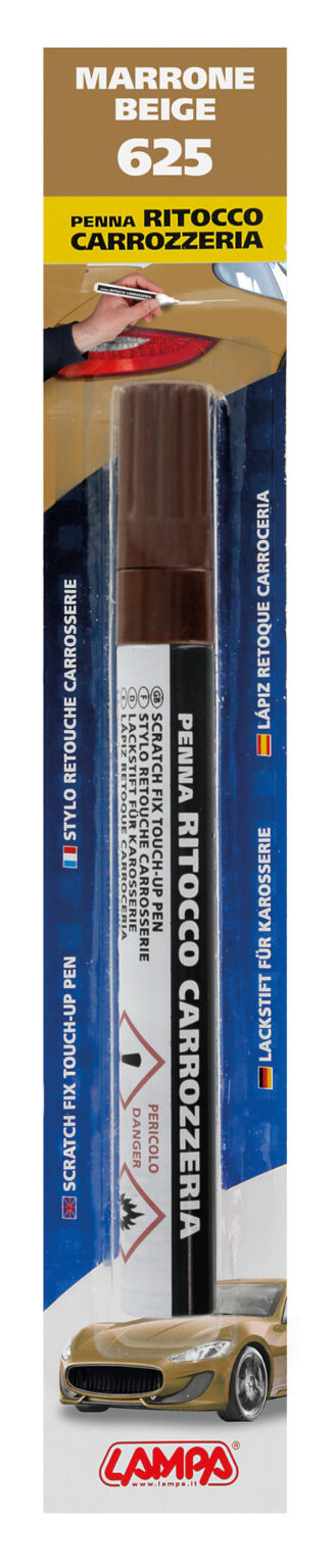 Penna ritocco carrozzeria - Marrone - 625