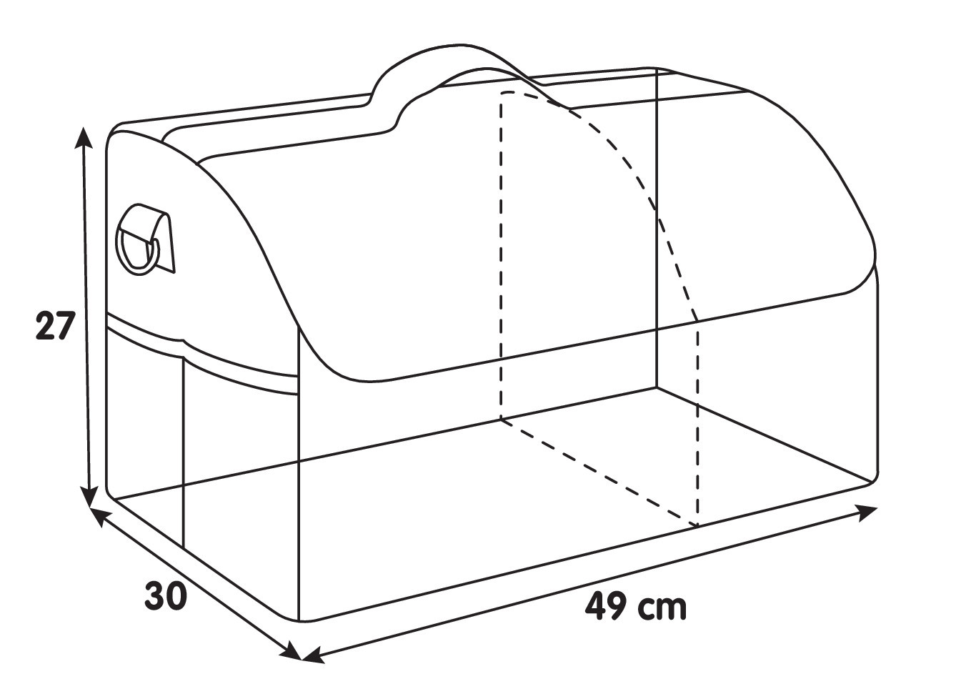 Premium, trunk organizer per baule - M - 49x30 cm - immagine 8