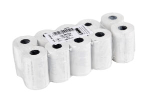 Enilive Rotoli carta termica per POS, 10 pz - 55 g/m&sup2; - 57 mm x 18 m