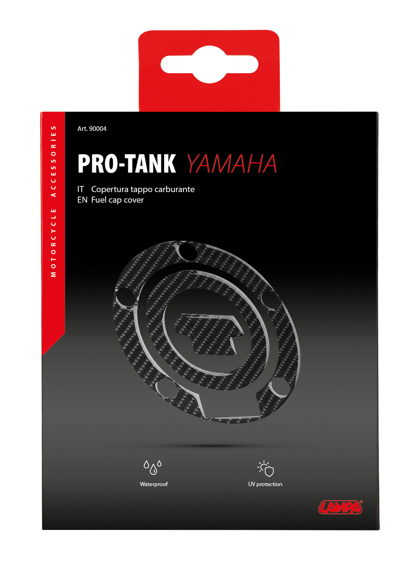 Copertura tappo carburante - Carbon - compatibile per - Yamaha (5 fori) - immagine 2