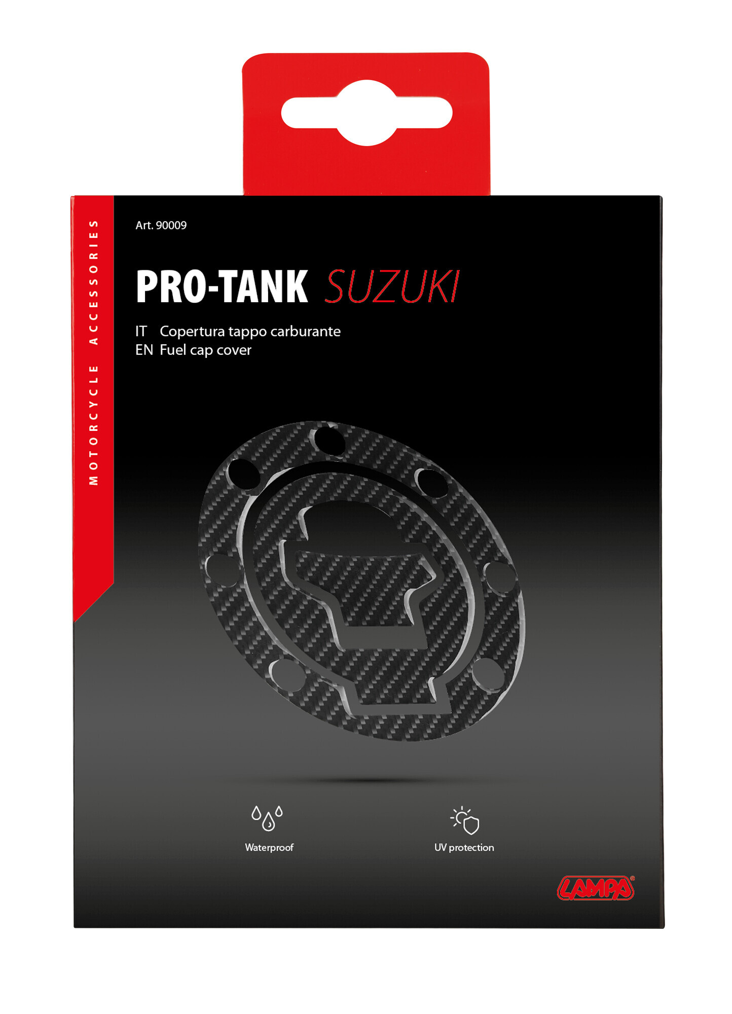Copertura tappo carburante - Carbon - compatibile per - Suzuki (7 fori) - immagine 2