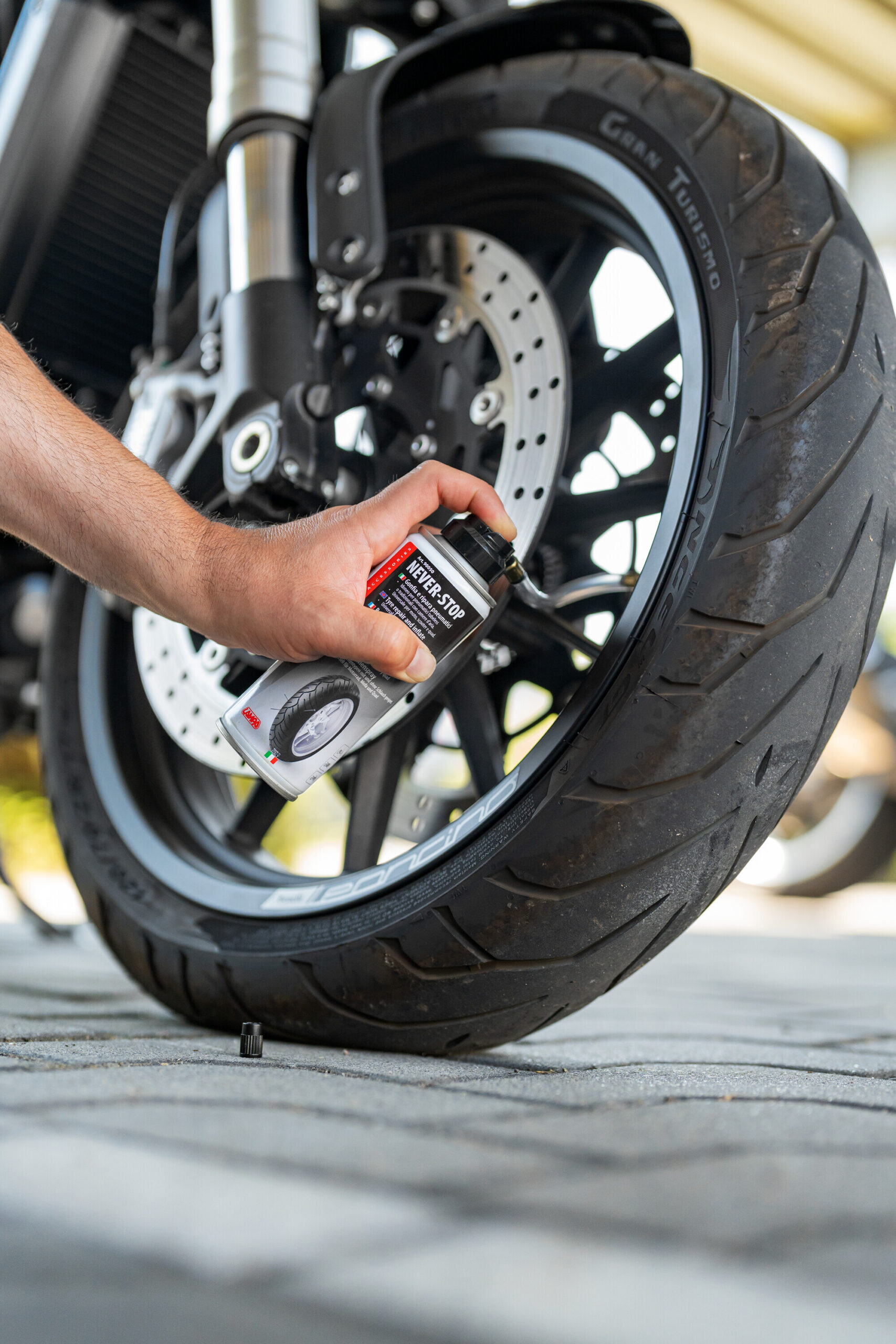 Never Stop, gonfia e ripara pneumatici - 200 ml - immagine 2