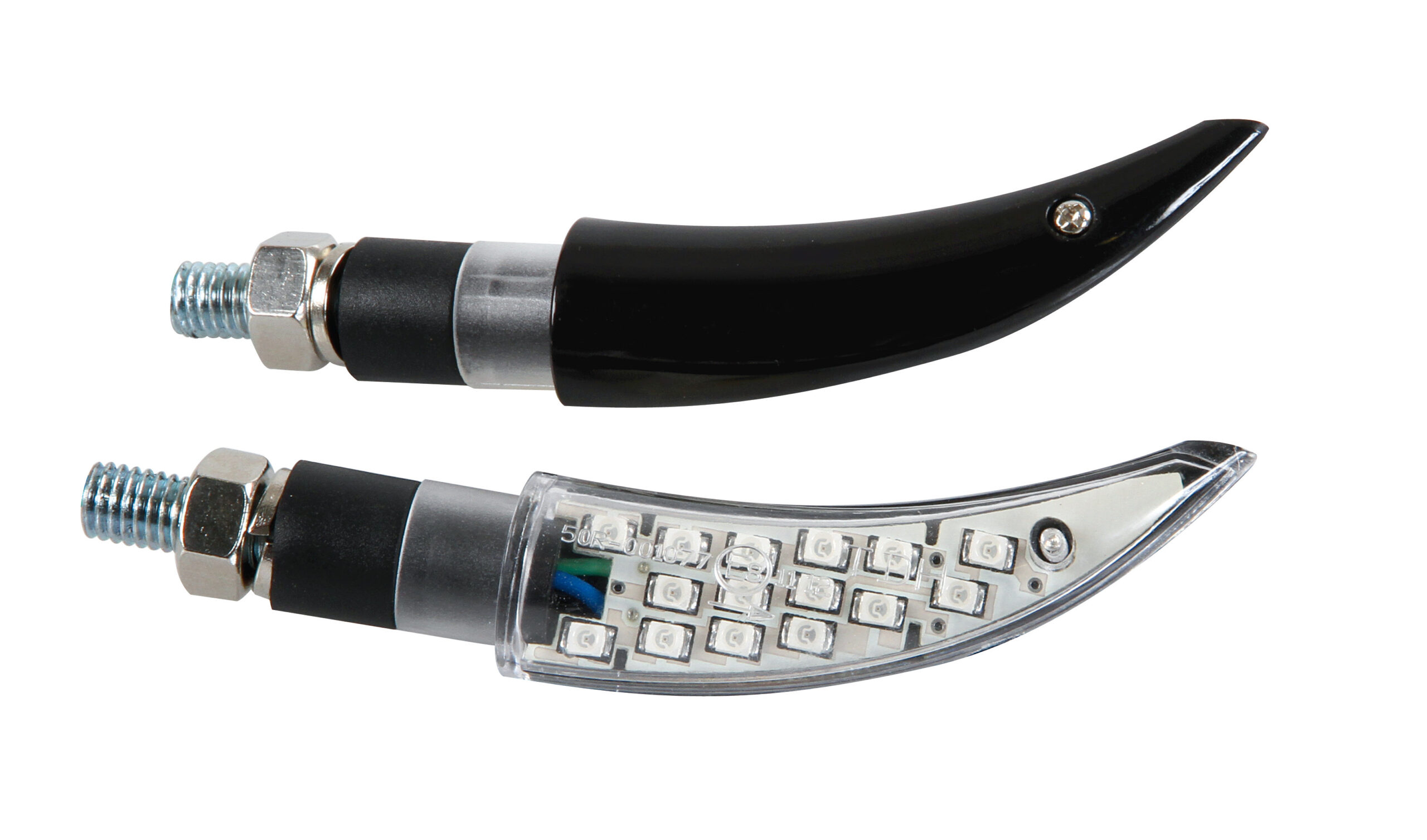 Katana, indicatori direzione a Led - 12V LED - Nero