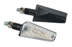 Duke, indicatori direzione a Led - 12V LED - Carbon
