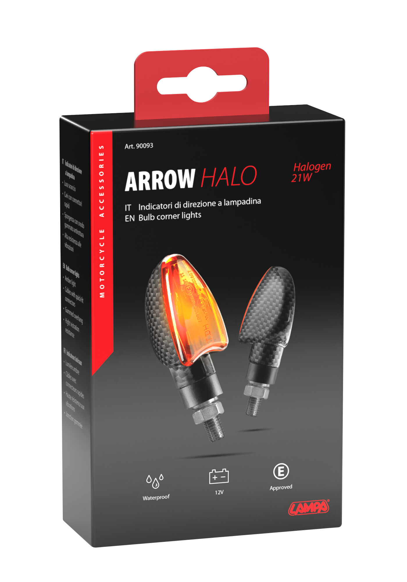 Arrow Halo, indicatori direzione - 21W - Carbon - immagine 2