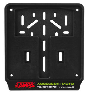 Portatarga personalizzato universale per motocicli - Stampa 3 colori - Confezione da 300 pezzi