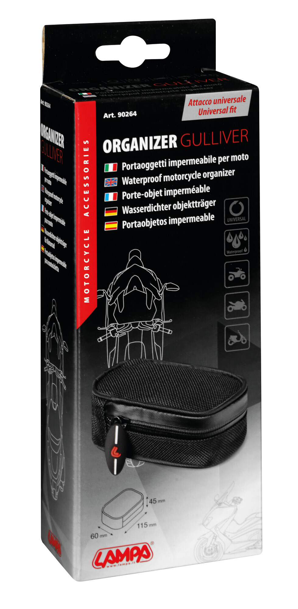 Gulliver, porta oggetti impermeabile - immagine 2