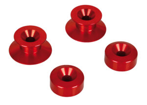 Kit supporti cavalletto - 10 mm - Rosso