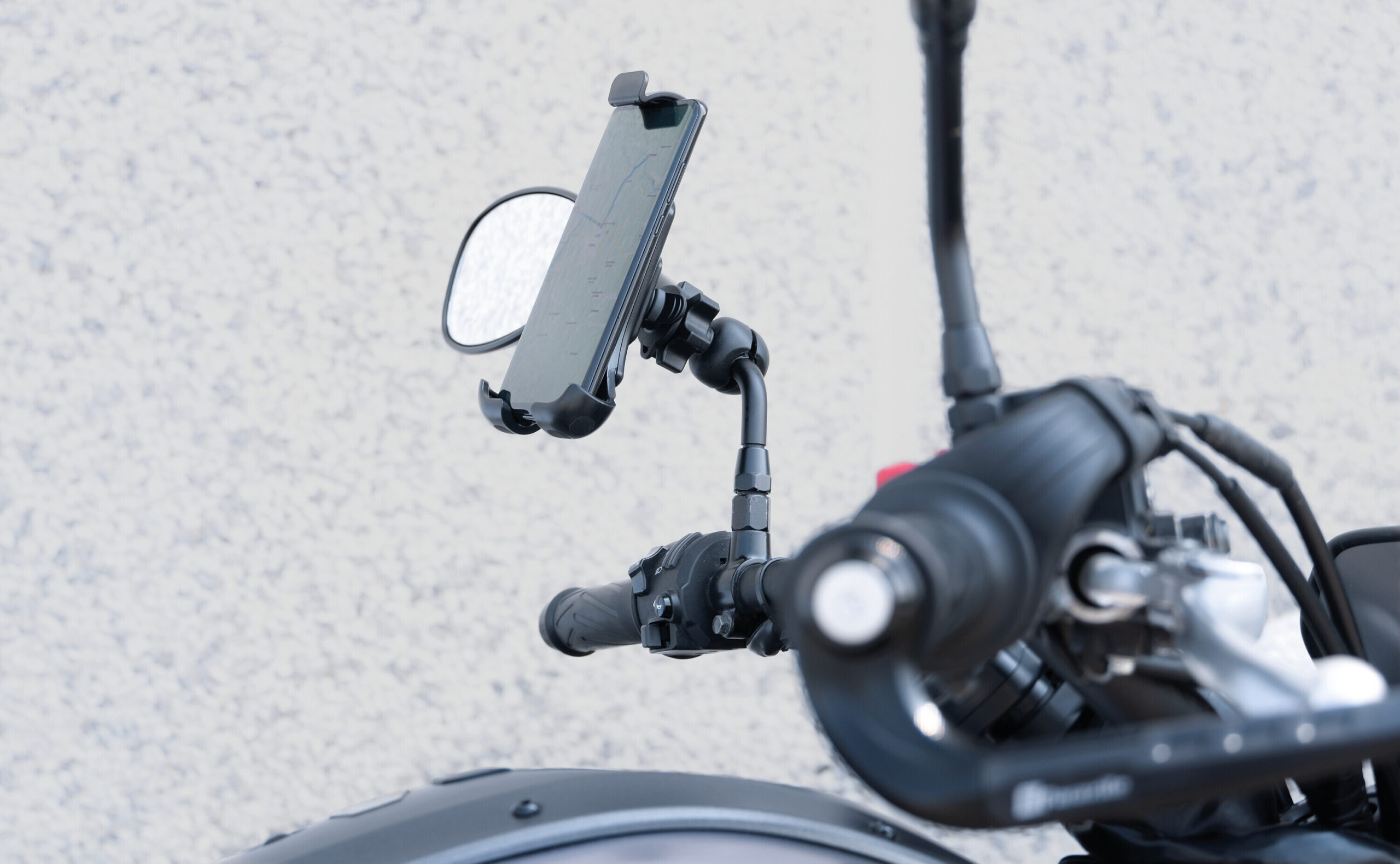 Mirror, supporto con attacco per specchietti e traversini Ø 9-14 mm - immagine 5