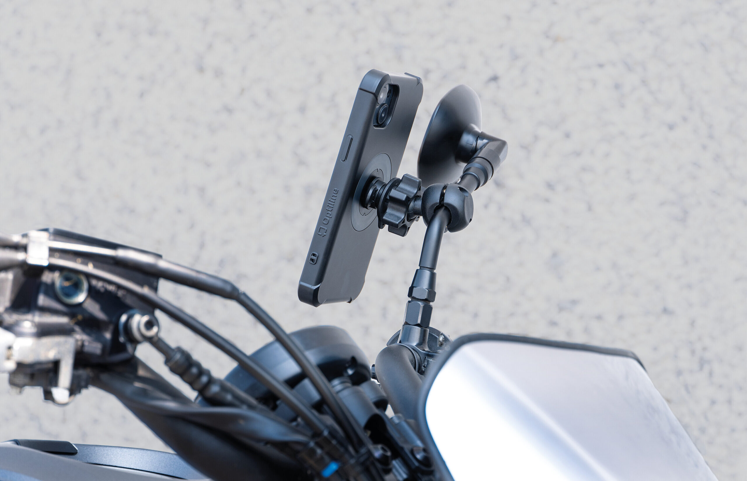 Mirror, supporto con attacco per specchietti e traversini Ø 9-14 mm - immagine 6