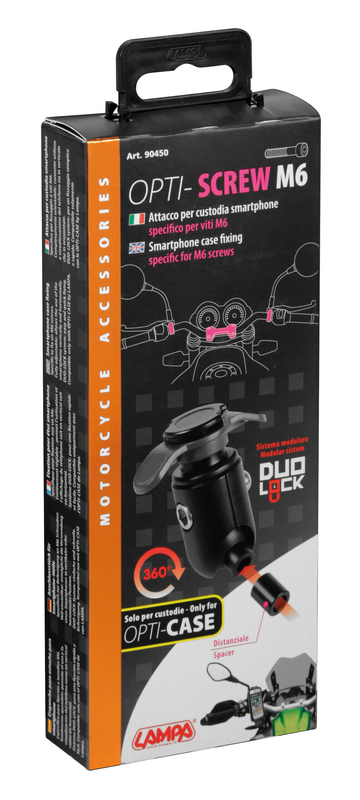 Screw, supporto con attacco per viti e riser M6 - immagine 4