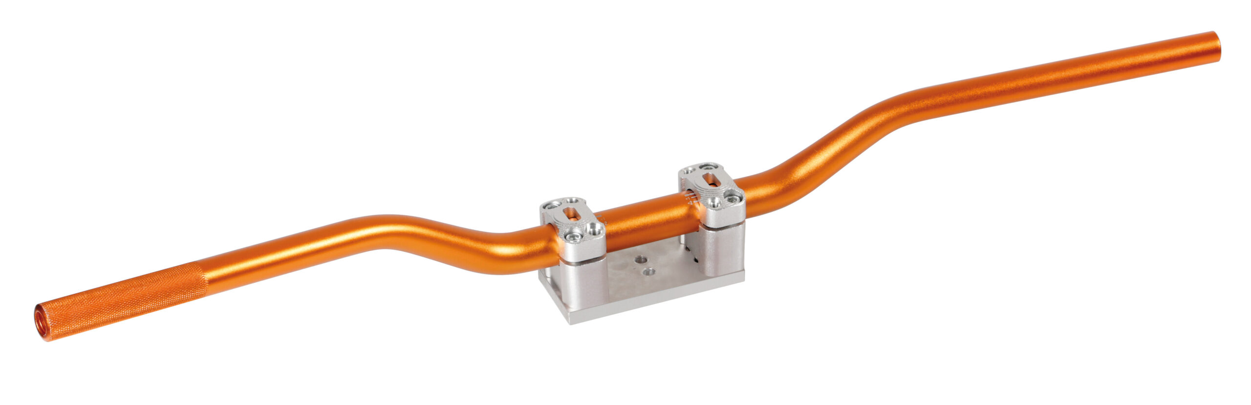 Display da banco, manubrio con riser per esposizione prodotti moto