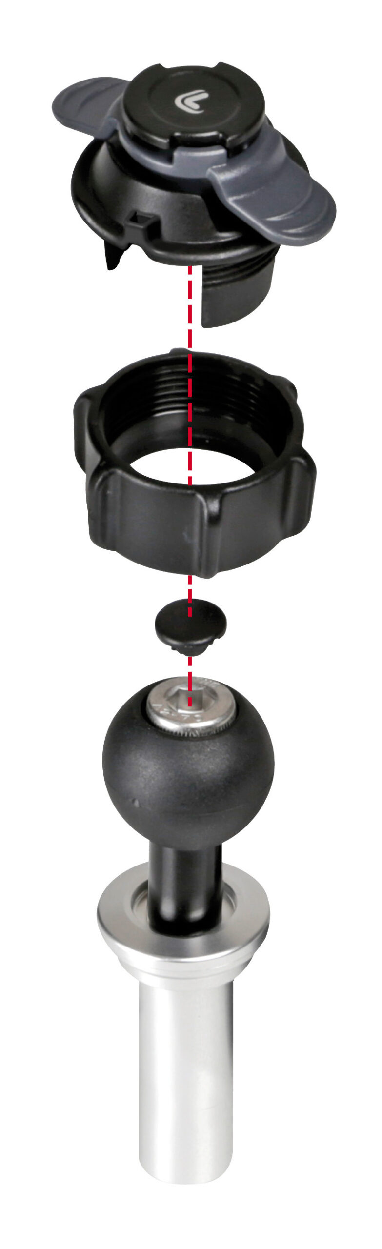 Tube, supporto con attacco per canotto di sterzo - Ø 20,3-24,5 mm 8 Tube, supporto con attacco per canotto di sterzo - Ø 20,3-24,5 mm - immagine 8