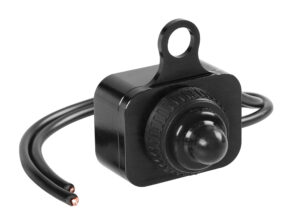 On & Off, interruttore impermeabile, 12V - Nero