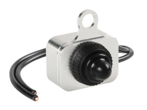 On & Off, interruttore impermeabile, 12V - Alluminio