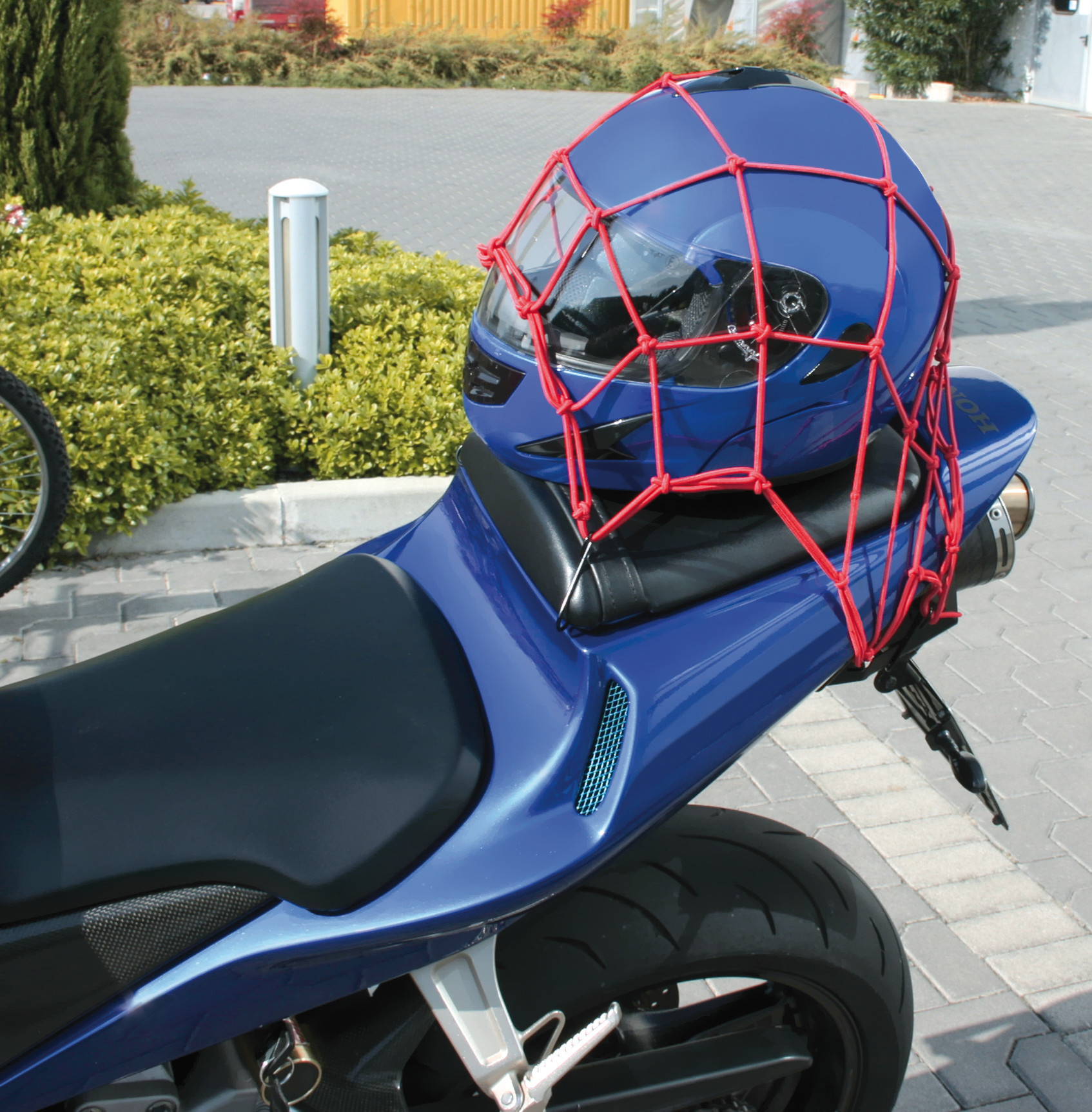 Spider, rete elasticizzata - Nero - immagine 4