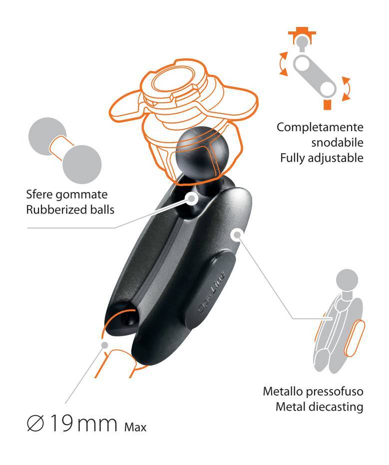 Titan Orbit, braccio estensivo snodato per supporti Titan 10 Titan Orbit, braccio estensivo snodato per supporti Titan - immagine 10