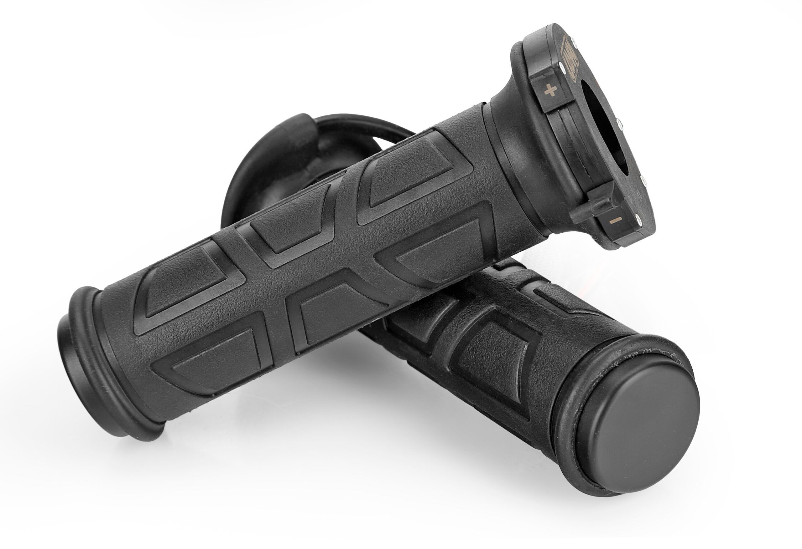 Manopole riscaldate (solo gomma, senza sostituzione comando acceleratore) 1 Manopole riscaldate (solo gomma, senza sostituzione comando acceleratore)