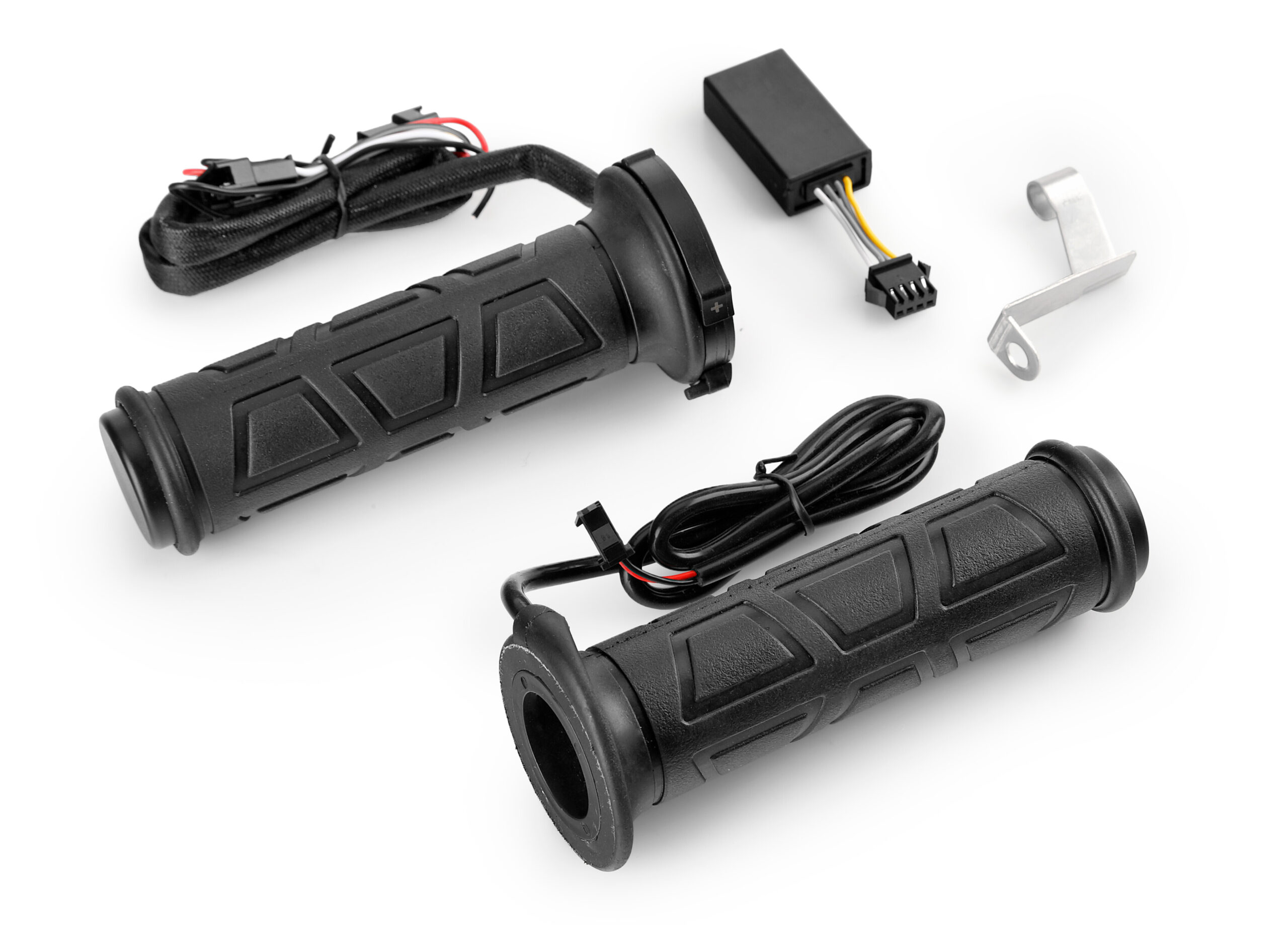 Manopole riscaldate (solo gomma, senza sostituzione comando acceleratore) 2 Manopole riscaldate (solo gomma, senza sostituzione comando acceleratore) - immagine 2